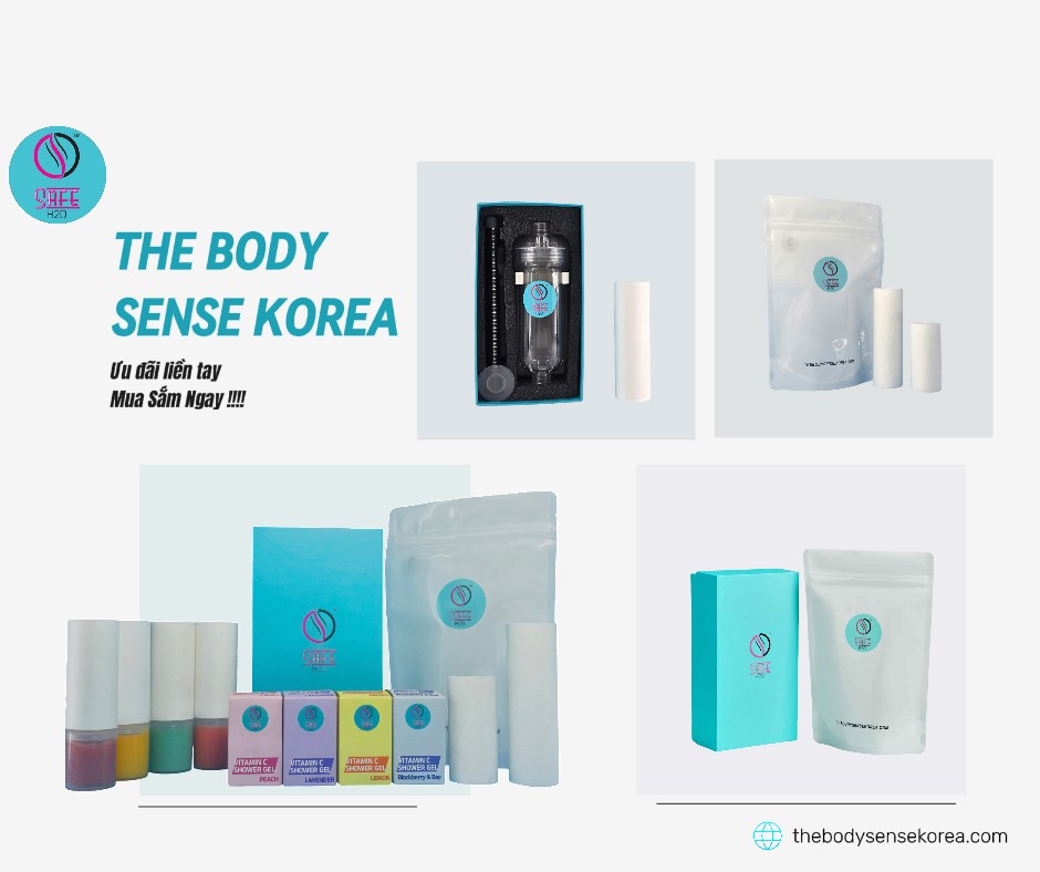 HƯỚNG DẪN SỬ DỤNG BỘ LỌC NƯỚC THE BODY SENSE KOREA